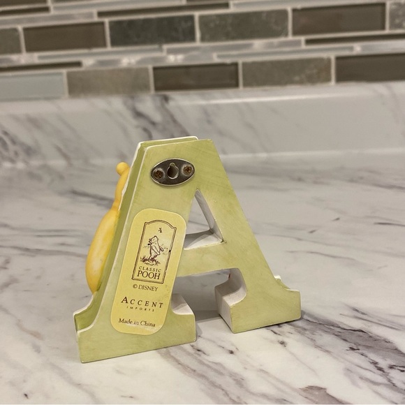 Vintage Disney Classic Pooh Accent wall hanging letters nursery , kids room - Picture 5 of 9